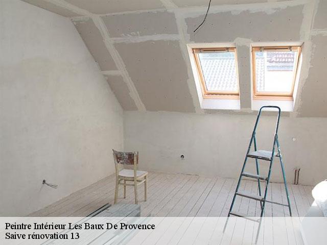 Peintre Intérieur  les-baux-de-provence-13520 Saive rénovation 13