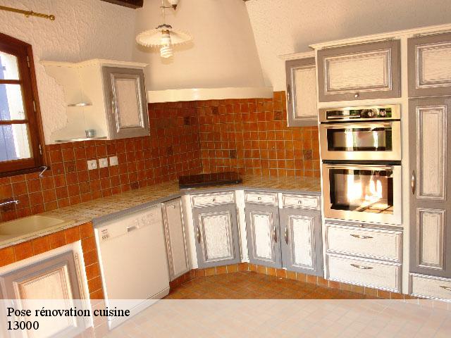 Pose rénovation cuisine 13000