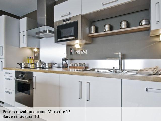 Pose rénovation cuisine marseille-15-13015 Saive rénovation 13
