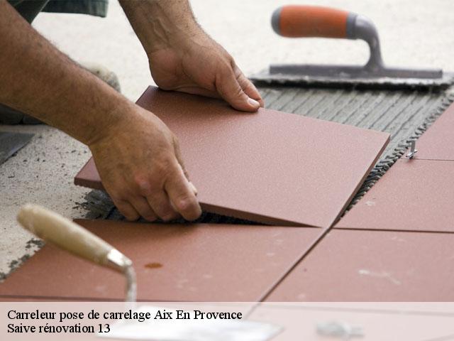 Carreleur pose de carrelage  aix-en-provence-13090 Saive rénovation 13
